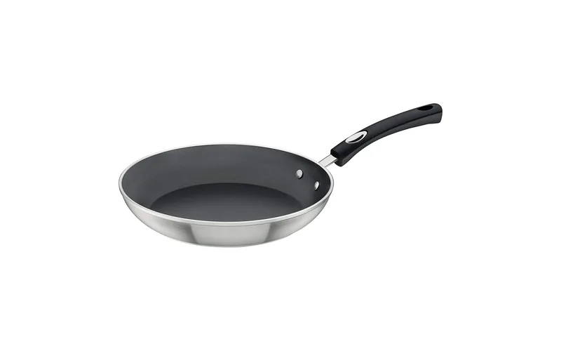 Frigideira Profissional com Revestimento Interno Antiaderente Diâmetro 24Cm, Tramontina 20888024, Alumínio