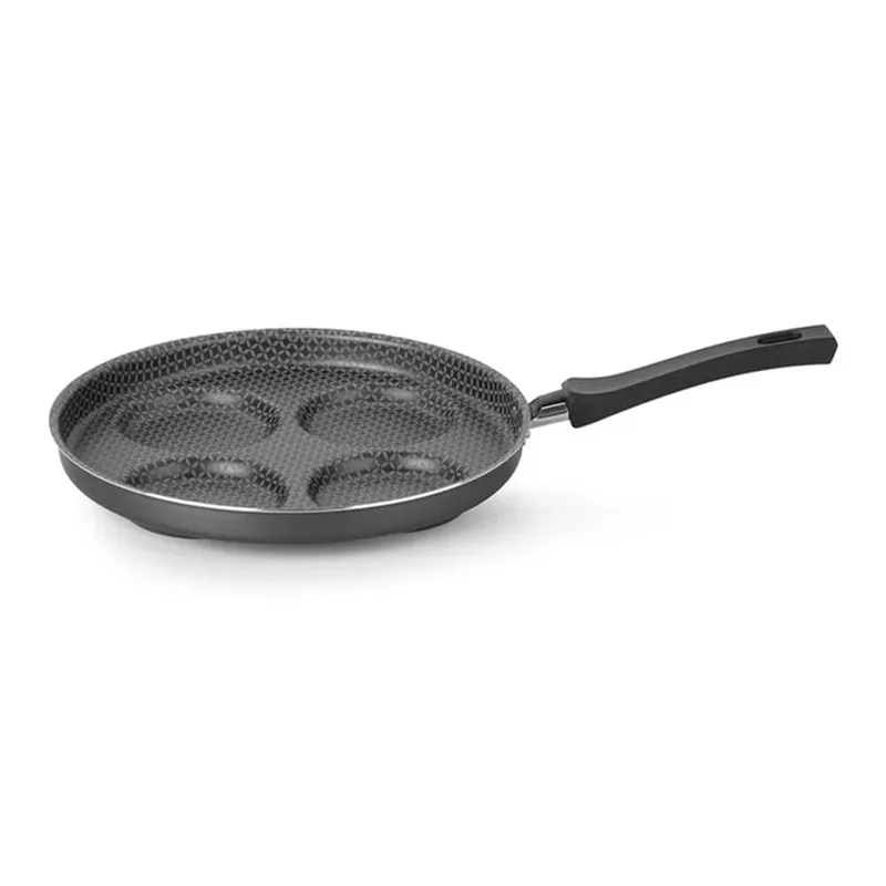 Frigideira 4 Ovos Aluminio Antiaderente Linha Gourmet Multiflon
