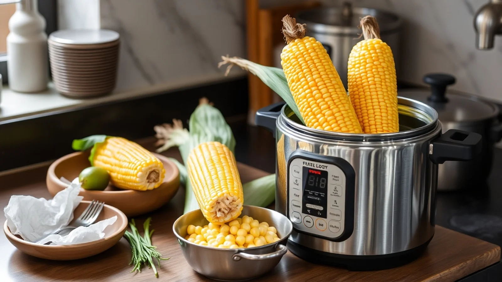 Quanto Tempo Para Cozinhar Milho na Panela de Pressão